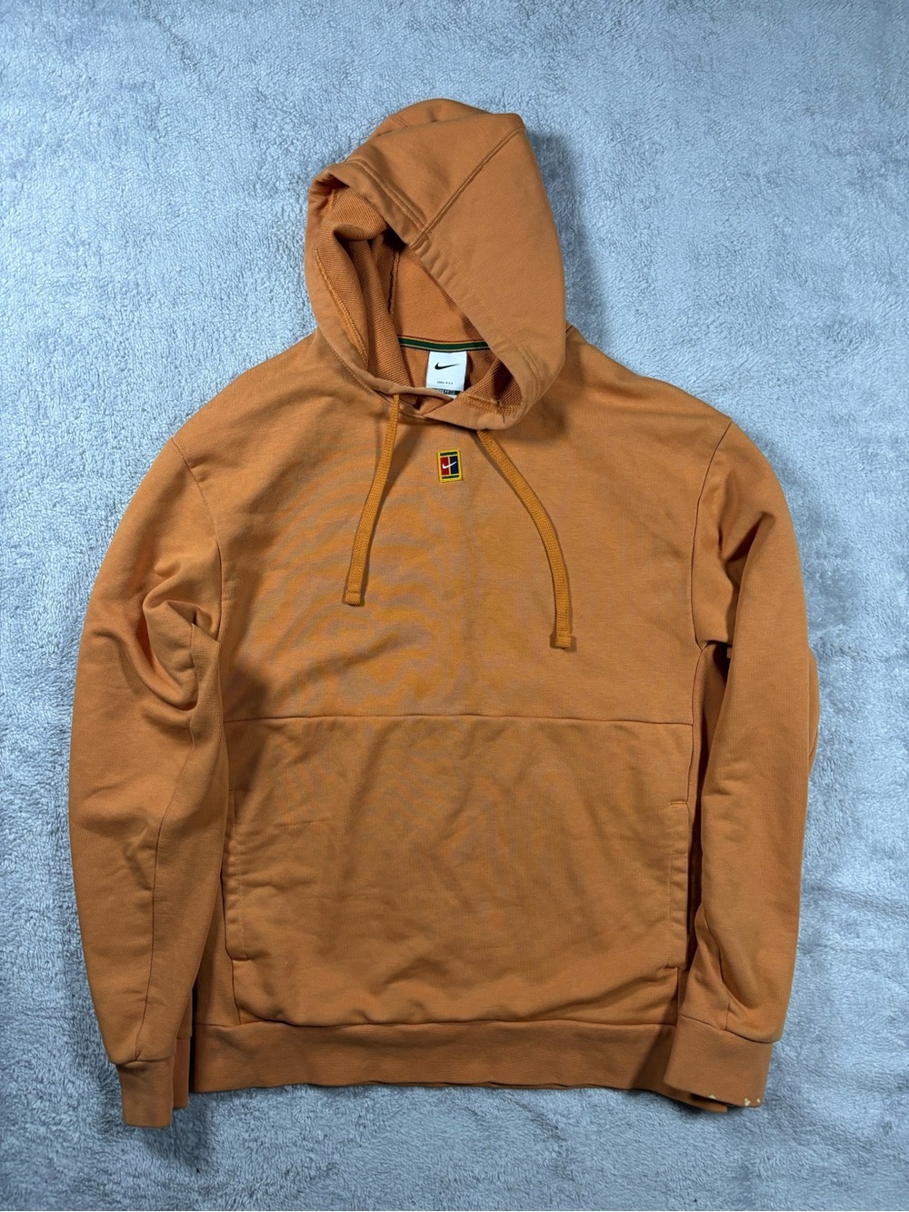 Nike Men's Court Dri-Fit Heritage Tennis Hoodie Curry